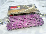 Ek 525 SRX2 Motorcycle Bike Heavy Duty X-ring Drive Chain 120 Links Purple. Fixed Price $127.39.