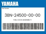 Yamaha Genuine Fuel Cock Assembly 1 3BN-24500-00-00. Fixed Price $74.60.