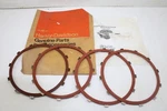 Qty 4 Genuine Harley-davidson Clutch Plates 37985-71 Xl Sportster Nos. Fixed Price $20.00.