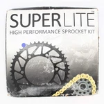Superlite High Performance Chain & Sprocket Kit Part Number - E50A1010G. Fixed Price $249.99.