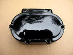 Harley 99-06 Twin Cam Models 5 Speed Transm Side Cover Gloss Black Powder Coated. Fixed Price $85.00.