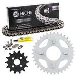 Sprocket Chain Set For Honda ATC70 14/35 Tooth 420 O-ring Rear Front Kit. Fixed Price $61.95.