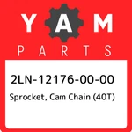 2LN-12176-00-00 Yamaha Sprocket, Cam Chain (40T) 2LN121760000, New Genuine Oem. Fixed Price $135.59.
