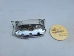 Vintage Custom Chrome Primary Inspection Cover For 74-84 Harley Davidson Fx Mid. Fixed Price $34.99.