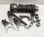 Suzuki GS550-ES Engine Shift Drum Forks 1983 1982 AP-86. Fixed Price $6.00.