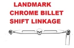 Landmark Chrome Skull Gear Shift Linkage Harley Dyna 2006-UP W/ Forward Controls. Fixed Price $118.97.
