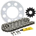 Sprocket Chain Set For Kawasaki KX80 13/49 Tooth 420 O-ring Front Rear Combo Kit. Fixed Price $69.95.
