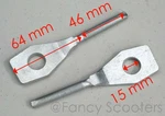 Peace Sports Mid Size Atvs Rear Chain Adjusters (paired) Fancy Scooter PART07017. Fixed Price $5.95.