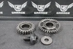 2010 09-12 Honda CRF450R Oem Engine Motor Crankshaft Primary Drive Gear Set Good. Fixed Price $49.99.