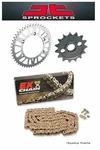 Suzuki GSX-R1300 Hayabusa 1999-07 Jt/ek 530ZVX3 X-ring Gold Chain/sprocket Kit. Fixed Price $277.60.