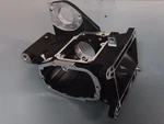Harley Davidson Hd 5 Speed Transmission Case Blk Softail Evo 34732-00A. Fixed Price $250.00.