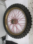 1992 Yamaha Front Wheel Rim Tire Spoke Hub Dna Racing. Fixed Price $225.00.