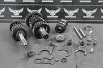 1986 Kawasaki KDX200 Oem Transmission Tranny Gearbox Shift Forks Drum Gears. Fixed Price $199.99.