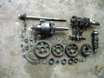 1985 Honda VF700 Interceptor Oem Complete Transmission Shafts Drum Gears Forks. Fixed Price $139.99.