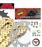 Husqvarna 610 Sm (s) 2000-2008 Gold Heavy Duty X-ring Chain And Sprocket Kit Set. Fixed Price $107.96.