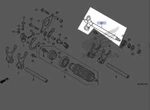 Honda 2012-2018 Ctx Gearshift Spindle 24610-MGS-D20 New Oem. Fixed Price $113.00.