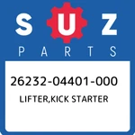 26232-04401-000 Suzuki Lifter,kick Starter 2623204401000, New Genuine Oem Part. Fixed Price $43.60.