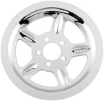 Bikers Choice Belt Drive Pulley Cover, Chrome 302215 BKC489763. Fixed Price $103.58.
