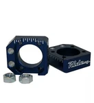 Yamaha YZ250F 2009-2011, YZ450 Ride Engineering Anodized Blue Billet Axle Blocks. Fixed Price $45.00.