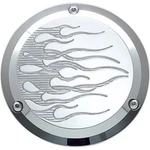 Joker Machine 921017FC Chrome Billet Derby Cover Flame. Fixed Price $125.95.