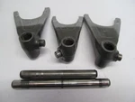 1996 Yamaha Virago Transmission Shift Forks With Guide Shafts. Fixed Price $12.71.