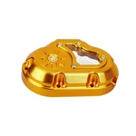 Visible Gold Transmission Sider Cover Fits Harley 2006-17 Dyna Street Bob Fxd/i. Fixed Price $119.95.
