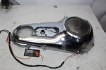 89-92 Harley Dyna Softail Outer Primary Cover Mid Control For Belt Drive Clear. Fixed Price $125.00.