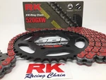 Red 2009-15 Suzuki SFV650 Gladius Rk GXW520 Oem 15/46 Chain And Sprockets Kit. Fixed Price $249.95.