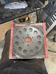 Kawasaki H2 750 Nos Rear Sprocket 45T Specialties Usa. Fixed Price $80.00.