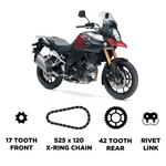 Did Heavy Duty Chain & Sprocket Kit For Suzuki Dl 1000 V-strom 14-16. Fixed Price $159.02.