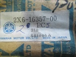 Nos Vintage Yamaha , 1978 YZ80 Clutch Push Rod 2X6-16357-00-00. Fixed Price $9.95.