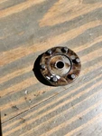 2006 Kawasaki Ninja 250R Shift Drum Holder 13280-0368. Fixed Price $10.00.