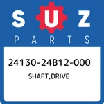 24130-24B12-000 Suzuki Shaft,drive 2413024B12000, New Genuine Oem Part. Fixed Price $151.85.
