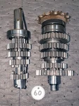 1973-78 Honda XL175 Transmission Assembly #23211-362-000 #23220-362-010. Fixed Price $30.00.