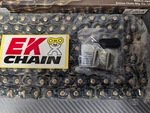 Ek 530 ZVX3 120 Link Black+gold Extreme X-ring Chain Made Japan Harley Busa. Fixed Price $174.99.