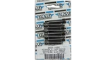 Drag Specialties Black Knurled Trans Bearing Housing Bolt Kit 4 Harley M8 Models. Fixed Price $34.60.