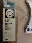 Harley-davidson Chain Inspection Cover. Fixed Price $30.00.