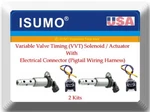2X Variable Valve Timing (vvt) Solenoid/actuator W/connector Fits Bmw 2001-2016. Fixed Price $46.57.