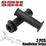 For Yamaha YZF-R6 YZF-R1M Handlebar Grips Throttle Tube Left & Right Set. Fixed Price $13.99.