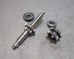 Yamaha YZ80 Transmission Main Shaft Axle & Gears 1986 1987. Fixed Price $70.00.