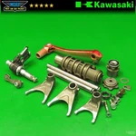 2006 Kawasaki Ninja 650R EX650A Transmission Gear Change Forks Shift Shaft Cam. Fixed Price $49.99.