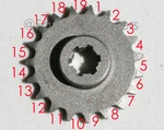 Drive Sprocket 19 Teeth, BF05T 8MM Chain For 2-STROKE Engines. Fixed Price $7.49.