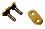 Factory Spec Brand O-ring Chain Master Link Rivet Style Gold 520 Pitch Oring. Fixed Price $7.95.