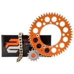 Primary Drive 1021390262 Chain And Sprocket Kit Aluminum Rear/gold X-ring. Fixed Price $141.08.