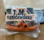 T.m.design Chain Guide Pad KTM-FP3-OR Orange 2011 Sx-f 250/450 Sx/xc 150-300. Fixed Price $20.00.
