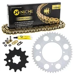 Sprocket Chain Set For Kawasaki KX80 13/49 Tooth 420 X-ring Front Rear. Fixed Price $72.95.