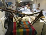 1970 Kawasaki G4TR 100CC Trail Boss Frame Chassis. Fixed Price $235.00.