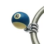 Blue Number 10 Stripes Billiard Pool Ball Custom Adjustable Suicide Brody Knob. Fixed Price $99.95.