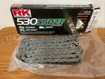 Rk 530XSOZ1 Chain Natural / 120 Links Missing Master Link.. Fixed Price $80.18.