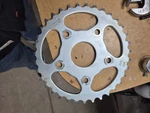 New Genuine Sunstar 2-301735 Tooth Steel Rear Sprocket Honda H01-965-000-35. Fixed Price $36.86.